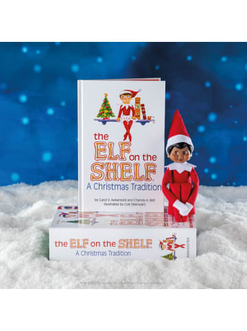 Elf on the Shelf Puppe Elf on the Shelf® Set Mädchen Englisch Dark ab 3 Jahre in Mehrfarbig