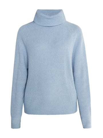 usha WHITE LABEL Damen Strickpullover in Blau Grau