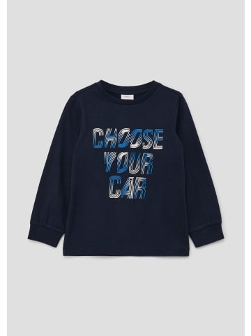 s.Oliver T-Shirt langarm in Blau