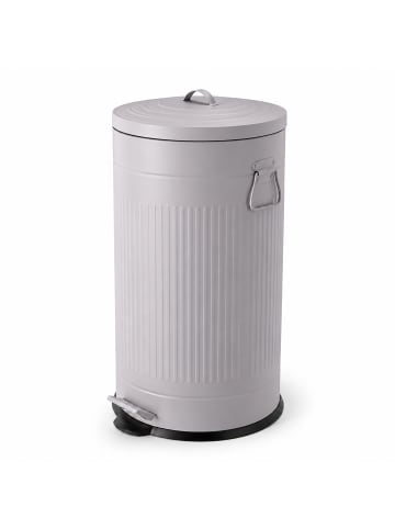 relaxdays Mülleimer in Grau - 40 Liter