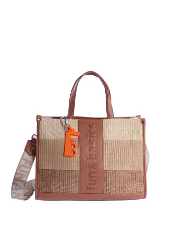 Fun&Basics Henkeltasche Ozana (B)33 x (H)25 x (T)13 cm in Bunt