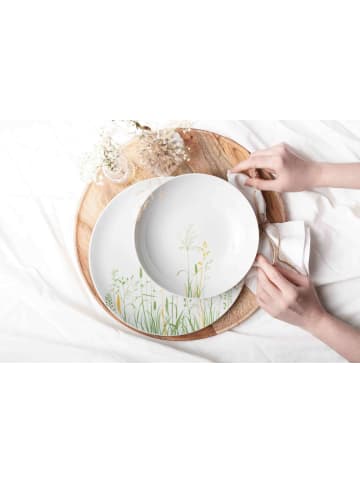 Seltmann Weiden 18-tlg. Teeservice Liberty Meadow Grasses in Gelb – in gelb