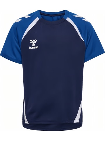 Hummel Kinder Sportshirt "Lead 2.0 Jersey S/S" in Blau