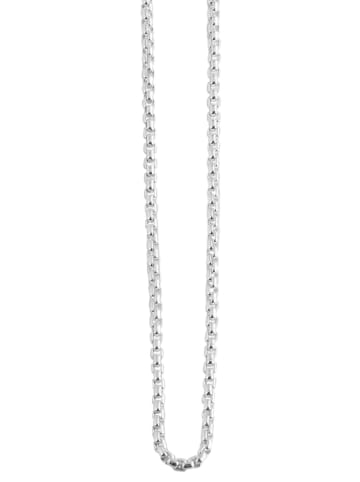 Adeliás Unisex Halskette – Venezianerkette aus Edelstahl 60+5 in silber