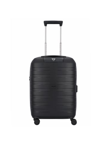 Roncato Box 4.0 4-Rollen Kabinentrolley 55 cm in nero