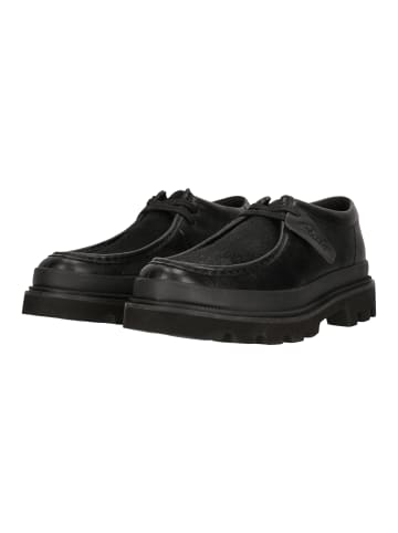 Clarks Schnürschuhe Badell Seam in 1001 Black/Black