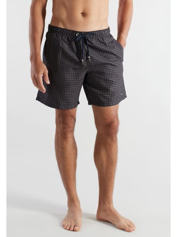 Bugatti Badeshorts Amalfi in schwarz-dunkel-Minimal