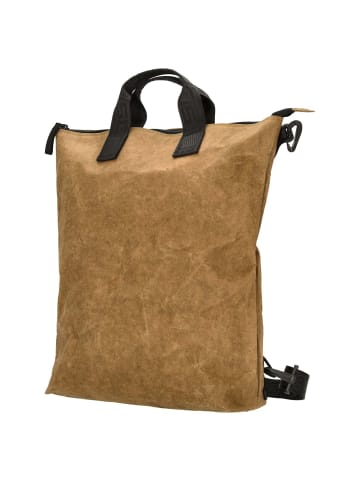 Jost Trosa X-Change Bag S - Rucksack 40 cm (olive) in cognac