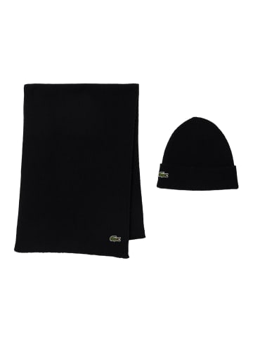 Lacoste Mütze in Schwarz