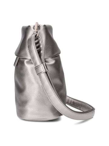 Zwei Mademoiselle M8 - Schultertasche 25 cm (sage) in silver