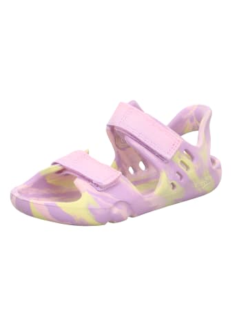 superfit Sandale SPLASH-S in Lila/Gelb