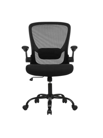 SONGMICS Bürostuhl Kime in Schwarz - (B)64 x (H)110 x (T)60 cm