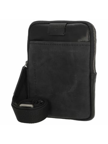 Strellson Brick Lane Brian - Schultertasche XS 1 18 cm (black) in schwarz