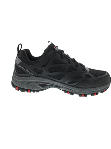 Skechers Hillcrest sportlicher Schnürer Schwarz