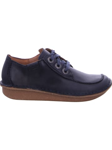 Clarks Schnürhalbschuh in blau