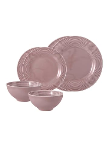 Seltmann Weiden 6er Set Basic-Set Beat Color Glaze in Altrosa