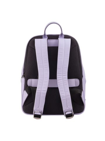 DuDu New York Daypack Leder 41 cm Laptopfach in provence lilac