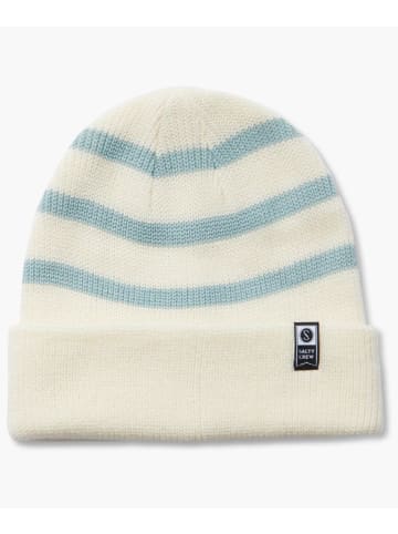 Salty Crew Lighthouse Beanie in offwhite/cloud blue