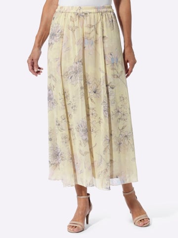 Sieh an! Schlupfrock in sand-hortensie-bedruckt