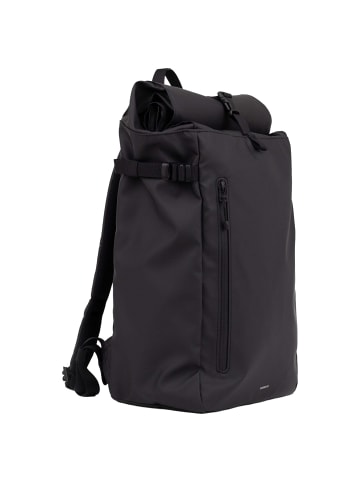 SANDQVIST Stream Slim Rolltop - Rucksack 16" 65 cm (black) in schwarz
