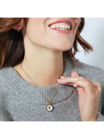 Luxenter Halskette Alphabet mit 18 Karat Goldbeschichtung – ALPHABET