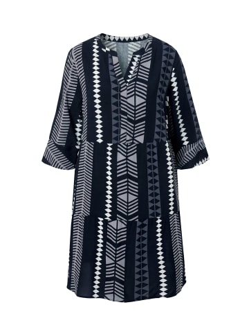 Ulla Popken Midikleid in schwarz