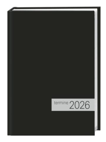 Heye Kalender Kalender - times&more Kalenderbuch schwarz 2026