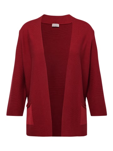 Rabe Strickjacke in Rot