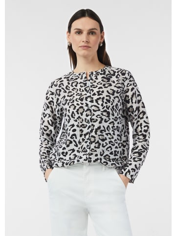 comma Bluse in 90A8_hellgrau