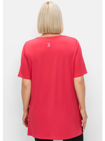 sheego Longshirt in sorbet pink