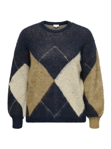 ONLY Carmakoma Strickpullover in Night Sky