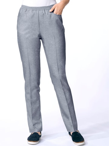 WITT WEIDEN Schlupfhose in grau-meliert + schwarz-meliert