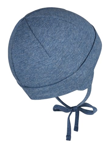Sterntaler OCS Beanie melange in tintenblau melange
