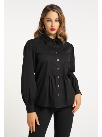 faina Damen Bluse in Schwarz