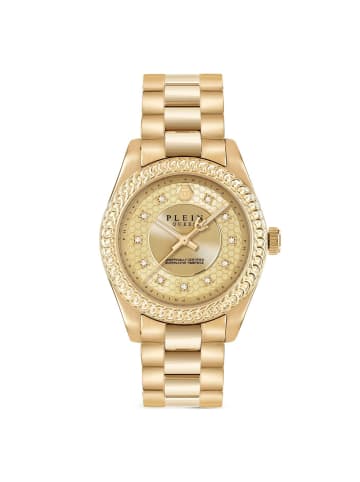 Philipp Plein Quarzuhr für Damen in gold