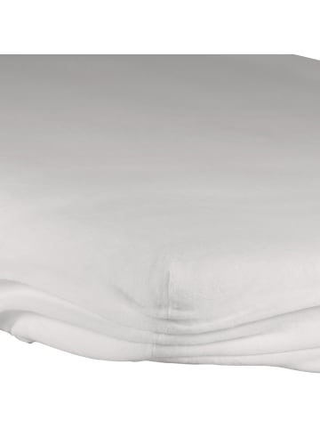 Erwin Müller Molton Matratzen-Spannbezug f. Boxspringbett Weissenfels in weiß