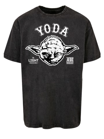 F4NT4STIC Oversize T-Shirt Star Wars Yoda Grand Master in schwarz