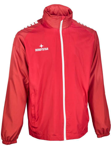 Derbystar Kinder Trainingsjacke "Allwetterjacke Madrid V25" in Rot