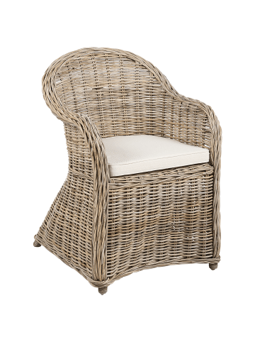Beliani Sessel SUSUA II in Beige - (W) 56 x (H) 87 x (L) 68 cm