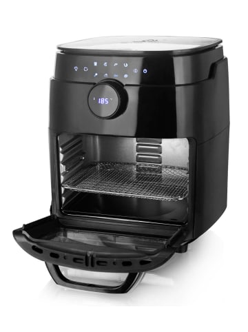 Emerio AF-121914 XXXL-Air-Fryer, 13 Liter Heissluft Fritteuse Multi-Ofen mit Drehspieß