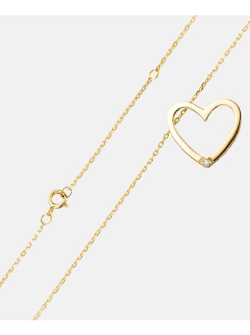 Diamant L'éternel Halskette aus 375 Gelbgold mit Diamant
