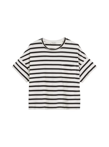 Marc O'Polo Streifen-T-Shirt relaxed in multi/ black