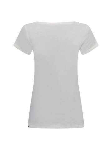 ragwear T-Shirt Fllorah in weiß marine