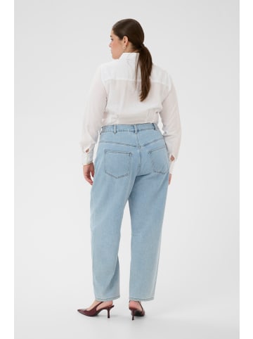 KAFFE curve Jeans KCninna Loose fit in Light Blue Washed Denim