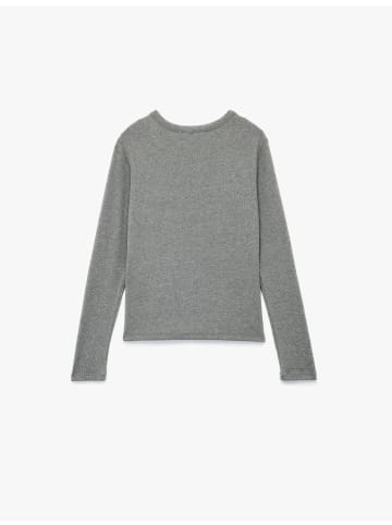 KOTON TSHIRT LS in Grau