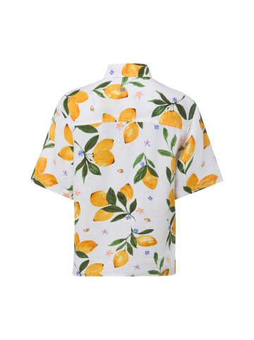 Marie Lund Bluse Ida in weiß mehrfarbig