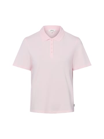 s.Oliver Poloshirt in rosa