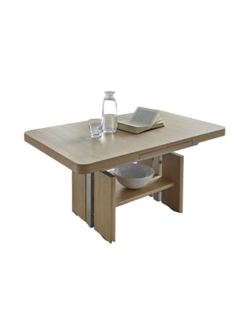 58 aufm Kessel FUNKTIONSTISCH Candie höhenverstellbar ausziehbar 110x70x56 Eiche