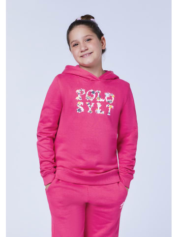 Polo Sylt Hoodie in Pink