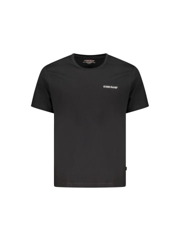 Guess Jeans Schwarzes Baumwoll-T-Shirt